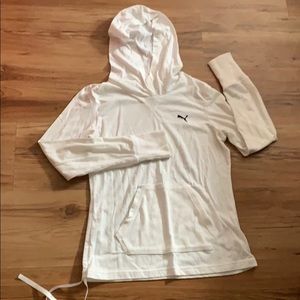Puma lightweight hooded top